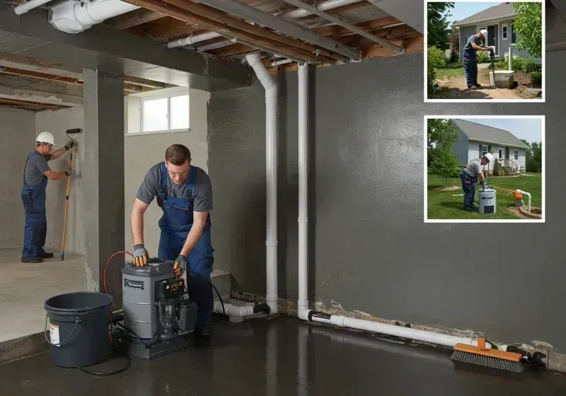 Basement Waterproofing and Flood Prevention process in Wrightsville, AR